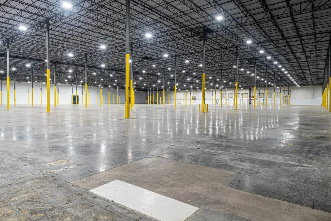 Warehouse electrical and high-bay lighting project